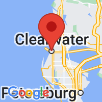 Map of CLEARWATER FL US